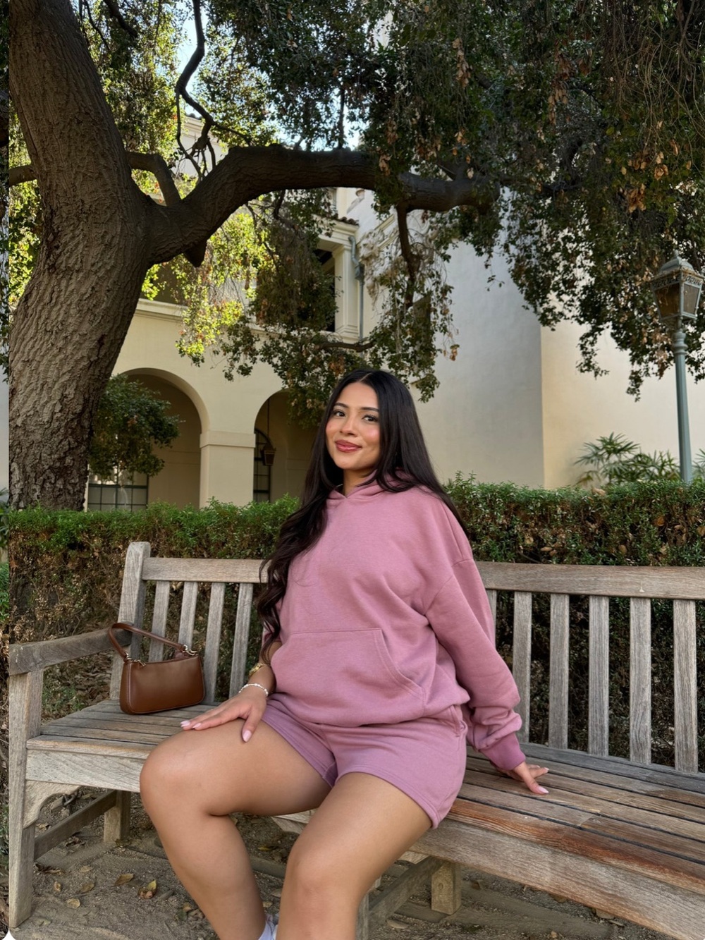 Pretty Lust / Admire Comfy Era Sweats and Hoodie Set in Berry